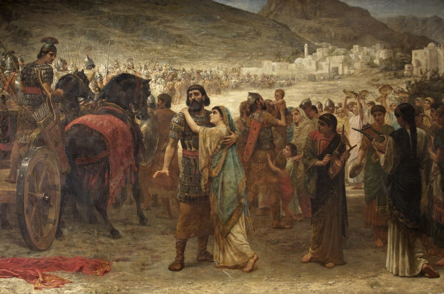 Il voto di Iefte, il ritorno - Russell, Cotes Art Gallery & Museum, Bournemouth, United Kingdom